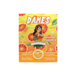 Dames Grapefruit THC Gummies – 200mg