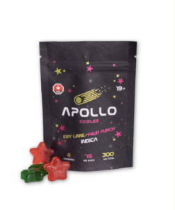 Apollo Gummies - Indica  Key Lime/ Fruit Punch 300mg