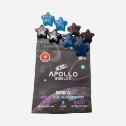 Apollo Gummies - 1000mg INDICA - Grape/Blue Raspberry