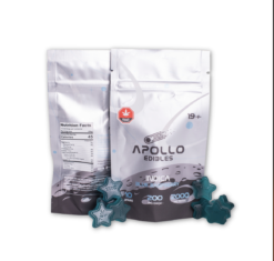 Apollo Gummies - Indica  Blue Raspberry 2000mg