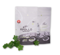 Apollo Gummies - Sativa is Green Apple 2000mg