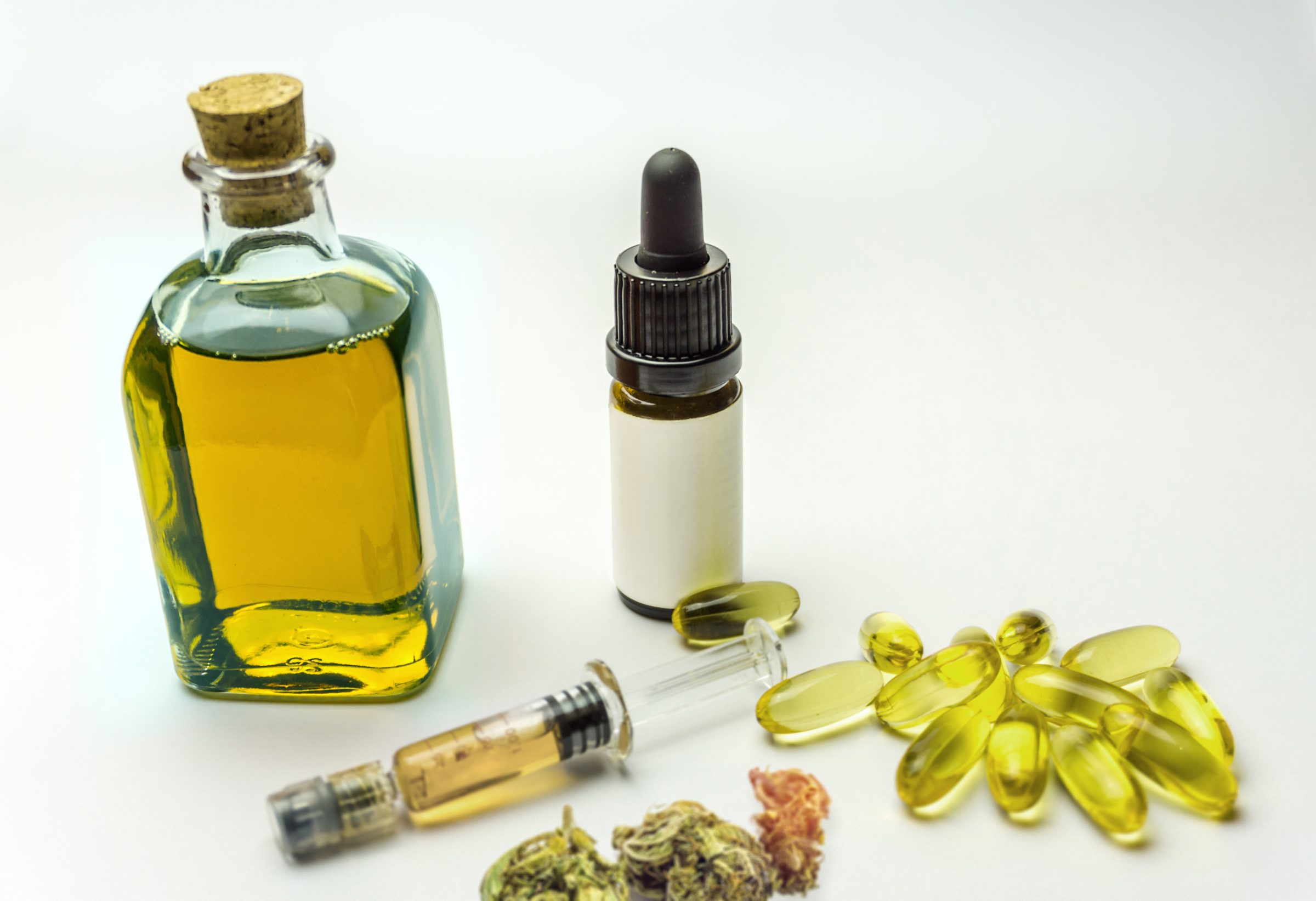 cbd oils pills and flower buds BQ6Y659 2400x1643 1 | Endocannabinoid system